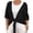 Black, variant on ManxiVoo Women Lightweight Long Sleeve Cardigan Tie Front Cover Up Soft Knit Lacy Beachwear Chic Layering Piece for Seasonal Transitions L Size Black