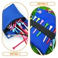 thumbnail image 2 of FESTFENDS 1Set Portable Blue Rectangular Nylon Tee Bag Pouch Ideal for Outdoor Sports and Golfing, 2 of 8