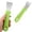Green, variant on Multipurpose Kitchen Cleaning Spatula Stainless Steel Scraper Straight & Angled Metal Scraper Tool for BBQ Grill, Pan, Griddle