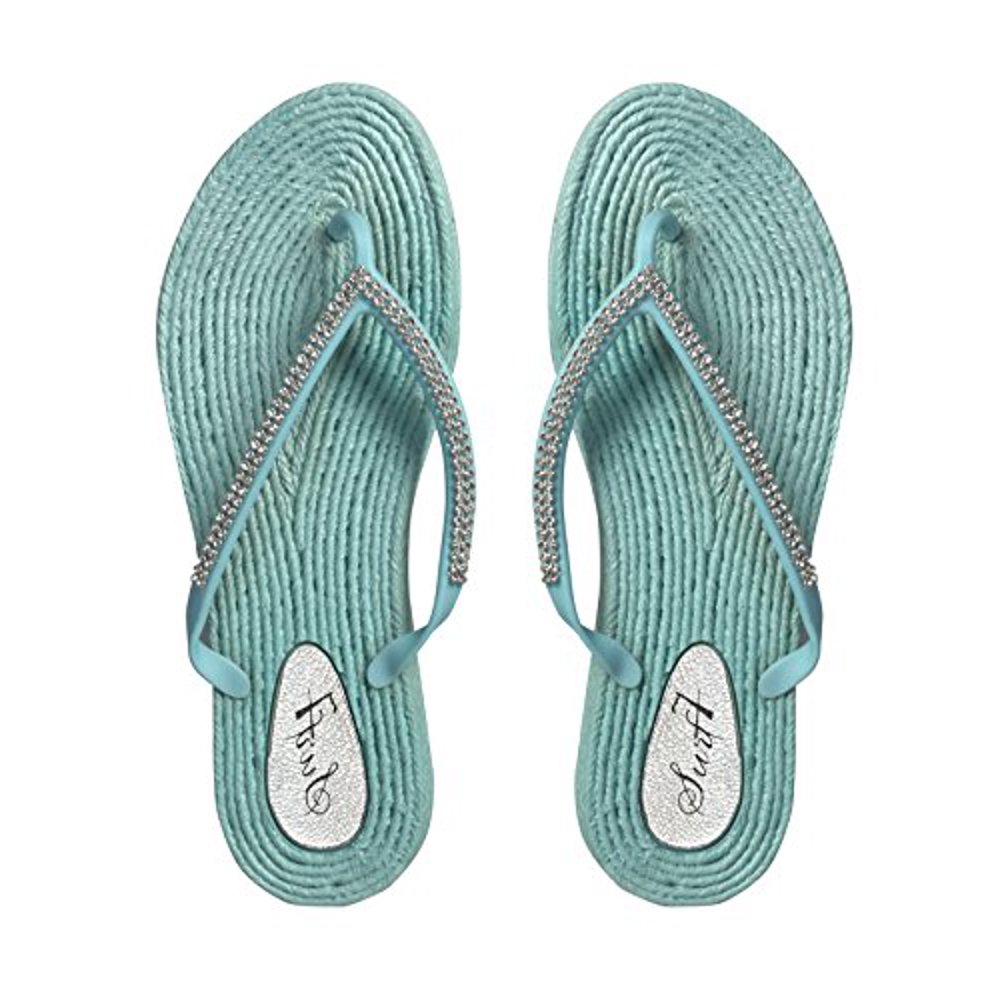 peach sandals flat