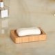 thumbnail image 1 of Juego de 1 jabonera de bambú de madera natural para baño, cocina, esponjas y accesorios de almacenamiento., 1 of 1