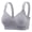 Gray#1, variant on Viikei Women's Bra for Daily Use with Smooth Fabric,Women Fashion Gathering Breathable Underwear Underwear Pink S