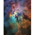 thumbnail image 2 of NASA 20x24 White Modern Wood Framed Museum Art Print Titled - The Lagoon Nebula, 2 of 4