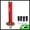 Red, variant on Unique Bargains 20cm Gear Shifter Lever Shift Knob Classic Braided Pattern for Most Manual Car Automatic Car Black Gold Tone
