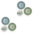 thumbnail image 1 of Guardoinrt 2pieces Easy To Clean Hair Stopper With Four Suction Cups For Stable Fixation Blue+Green 2Set, 1 of 6