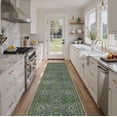 thumbnail image 3 of KUETH 2.5X12 Vintage Runner Rug Machine Washable Rugs for Living Room, Non Slip Flat Pile Rug with Rubber Backing, Boho Rug for Entryway Hallway Kitchen and Corridor, 3 of 11