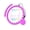 Purple, variant on Weighted Circle With 32 Links(66 Inch),Weighted Ball For Adults Weight Loss, Fitness Hoop Plus Size For Women Smart Exercise Equipment