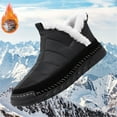 thumbnail image 2 of NOKIO Men'S Warm Fleece-Lined Winter Shoes Men'S Thermal Snowproof Winter Shoes Men'S Cold-Resistant High-Top Snow Boots Warm And Snow Boots Fashion In Cold Men'S Snowproof Insulated Shoes, 2 of 5