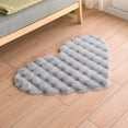 thumbnail image 5 of TIMIFIS Bubble Pile Cream Style Living Room Heart Rug Single Sofa Coffee Table Rug Cloakroom Makeup Cushion Rugs, 5 of 5