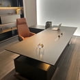 thumbnail image 4 of Reception Conference Office Desks Executive Modern European Living Room Office Desks Writing Laptop Scrivania Angolare Furniture My Lux Decor Round, 4 of 30