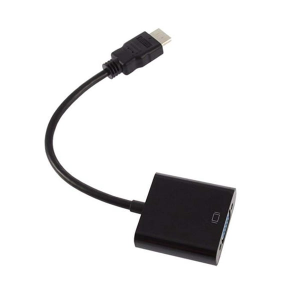 KONEX HDMI Mâle à VGA RGB Femelle Convertisseur Vidéo Adaptateur Cordon de Câble pour PC Ordinateur Portable HDTV PS3 1080P