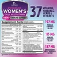 thumbnail image 5 of Multivitamin for Women - with Vitamins A, C, D, E, B6, B12, Zinc, Calcium & Magnesium, Womens Daily Multi Vitamin Multimineral Supplement for Bone Health, Energy & Immune Support - 120 Capsules, 5 of 10