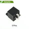 thumbnail image 6 of Unique Bargains 5 Pins 60V 40A Auto Relay with Plastic Hanging Hole with Harness Sockets Waterproof Car Relay 1 Pc, 6 of 6