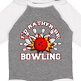 thumbnail image 4 of Inktastic I'd Rather Be Bowling Boys or Girls Long Sleeve Baby Bodysuit, 4 of 5