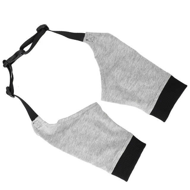 Dog Elbow Protector, Soft and Comfortable Cotton Polyester Blend Fabric Wound Elbow Protector Sleeve Elastic Cuffs Design Elbow Joint Support Strap for Calluses
