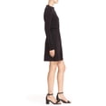 thumbnail image 2 of Tory Burch Womens Isabelle Blouson Ruffle Neck Cocktail Dress Black Medium, 2 of 4