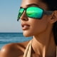 thumbnail image 4 of Polarized UV400 Protection Sunglasses for Men and Women - Lightweight Square Frame with Anti-Glare Lenses for Driving, Outdoor, and Everyday Use, 4 of 5