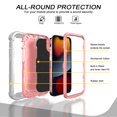 thumbnail image 2 of iPhone 13 Mini Case - Heavy Duty Hybrid Rugged Dual Layer Protective Shockproof Kickstand Cover with Ring Holder for Apple iPhone 13 Mini, G, 2 of 7