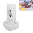 thumbnail image 3 of Fruit and Vegetable Washing Machine, IPX7 Waterproof Mini Ultrasonic Cleaner USB Rechargeable Capsule Shape 4000mAh Battery Fruit and Vegetable Cleaner for Veggies, Rice, Meat, 3 of 7