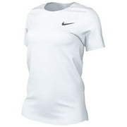 Nike Womens Legend Short Sleeve Crew T-Shirt (as1, Alpha, s, Regular, Regular, White)