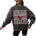 thumbnail image 2 of Women's Gameday Couture Charcoal Boston College Eagles Premium Fleece Pullover Sweatshirt, 2 of 4