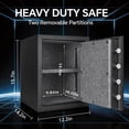thumbnail image 4 of Tigerking Large Fireproof Safe, 1.24 Cu ft Steel Home Safe Box with Digital Lock for Home and Office, 4 of 7