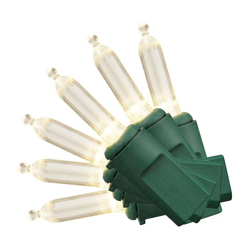 Home Accents Holiday Christmas String Lights Smooth Mini Light,Warm