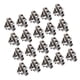 thumbnail image 5 of Botones de metal Ticfox 20 piezas para tejer dorados antiguos, 5 of 12