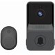 thumbnail image 1 of (Black) Wireless Video Doorbell, Smart Wi-Fi Video Doorbell with Chime, Doorbell Kit with HD Video, 2.4G WiFi, 1 of 4