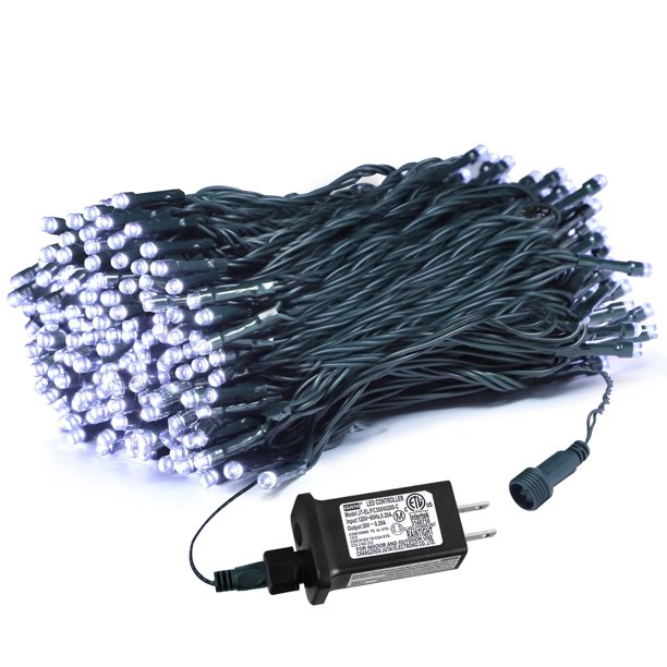 Guirnalda de luces navideñas Weillsnow, 200 LED, 20 m, resistente al agua