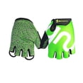thumbnail image 4 of Naiovety BOODUN Fshion Guantes de ciclismo Gel Bicicleta Carreras Deporte Carretera Montaña Medio dedo Transpirable Fitness Mitten Guantes de ciclismo Ciclismo Verde L Naiovety HW4060-11, 4 of 5