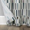 thumbnail image 4 of Sun Zero 2-pack Arlo Textured Thermal Insulated Grommet Curtain Panel Pair, Libra Navy, 40" W x 84" L, 4 of 7