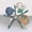green, variant on Creative Enamel Oil Drop Starfish Scallop Brooch Cartoon Marine Life Corsage-orange