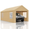 thumbnail image 3 of COBIZI 10X20ft Heavy Duty Canopy with Removable Sidewall, Upgraded Premium Canopy Tent For Parties, Durable Waterproof and UV50+ Outdoor Gazebo for Wedding, Carport, Bussiness Event - Yellow, 3 of 9