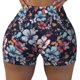 thumbnail image 2 of Fotbe Flowers ad Butterflies Shorts Sin Costuras – Shorts Deportivos de Cintura Alta para Mujer, Elásticos para Gimnasio, Yoga, Running o Ciclismo-Small, 2 of 8