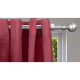 thumbnail image 2 of Evideco Adjustable 1" Single Window Curtain Rod 50" to 82" Silver - 50" to 82" L x 1" D, 2 of 3