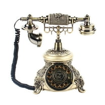 Vintage Phone Antique Rotary Dial Telephone Retro Landline Decor Old Fashioned for Living Rooms, Bedrooms, Office