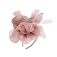 thumbnail image 1 of Disfraz de de Boda con Diadema Negra de Cristal de 20 Vintage - Rosado Soledad Cinta para mujer, 1 of 10