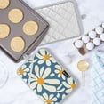 thumbnail image 5 of Yayeee Pot Holders Kitchen Heat Resistant with Pockets 7"x9.8" Cotton Oven Cooking Hot Pads, Whimsy Daisy Pattern, 5 of 7