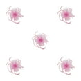 thumbnail image 3 of QualitChoice Maille Fascinator Femmes Coiffure Photographie Accessoires Prom Maquillage Performance Réglable Cosplay Partie Couvre-Chef Rose 5PCS, 3 of 6