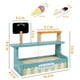 thumbnail image 5 of Juego de juguetes de helado de madera, puesto de tienda de camiones de helados, juguetes para niños pequeños, accesorios de cocina de juego Montessori, juego de alimentos de madera, 5 of 5