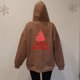 thumbnail image 2 of Sudadera con cremallera informal a la moda con capucha y estampado navideño para mujer, blusa, abrigo Fridja fksj4828, 2 of 5