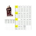 thumbnail image 7 of Matching Family Christmas Pajamas Set Deer Print Long Sleeve Tops and Stretch Casual Plaid Pants Sleepwear, 7 of 7