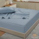 thumbnail image 4 of Casa Platino Sábanas de Tamaño Individual – Sábanas Refrescantes 100% Algodón de 450 Hilos, Ropa de Cama de Hotel de Lujo, Acabado Satinado, Duraderas y Cómodas para un Sueño Reparador – Azul Francés, 4 of 6