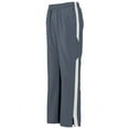 thumbnail image 2 of Augusta 3505C Youth Avail Pant, L, Graphite/ White, 2 of 2