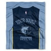 NBA Memphis Grizzlies "Jersey" Personalized Silk Touch Throw Blanket