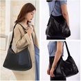 thumbnail image 3 of PIKADINGNIS Women's Shoulder Handbag Crossbody Purses Messenger Handbag Hobo Tote Bag Fashion Faux Leather Casual Work Handbag, 3 of 6