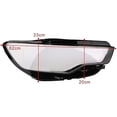 thumbnail image 4 of Applicable to Car Front Headlight Clear Lens Cover Headlight Mask Compatible For Audi A6 C7 2013-2015 Shell Light Covers, 4 of 4