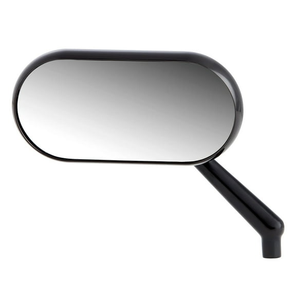 Arlen Ness Forged Oval Black Left Mirror (13-170)