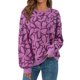 thumbnail image 2 of Buzo PRETTYGARDEN Estampado Floral Cuello Redondo Manga Larga M, 2 of 5